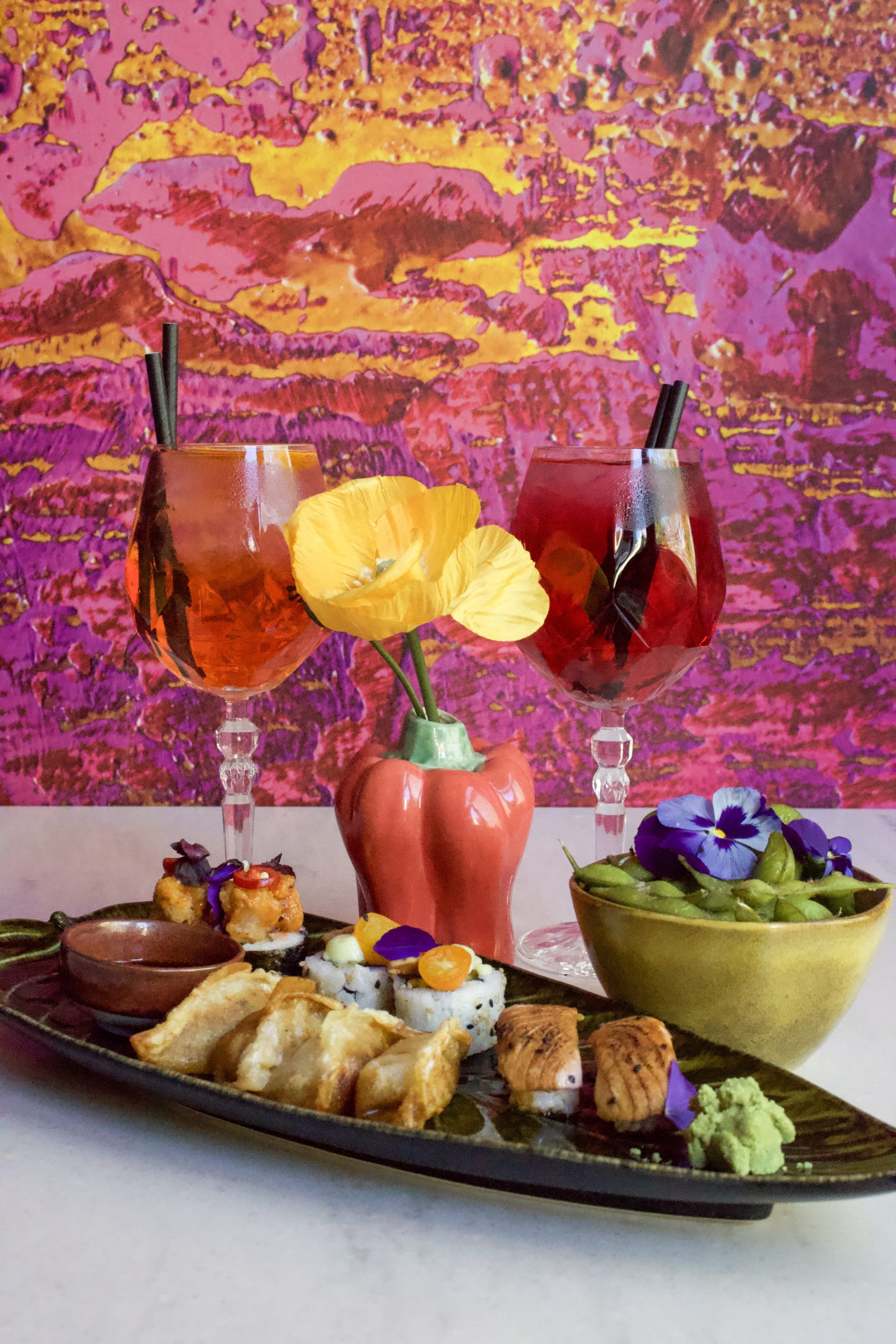 Margie's Pasen Asian Platter Asian platter shared dining Margie's Utrecht Centrum